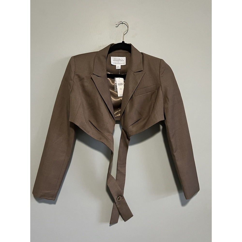 Mare‎ Mare x Anthropologie cropped blazer size XXS